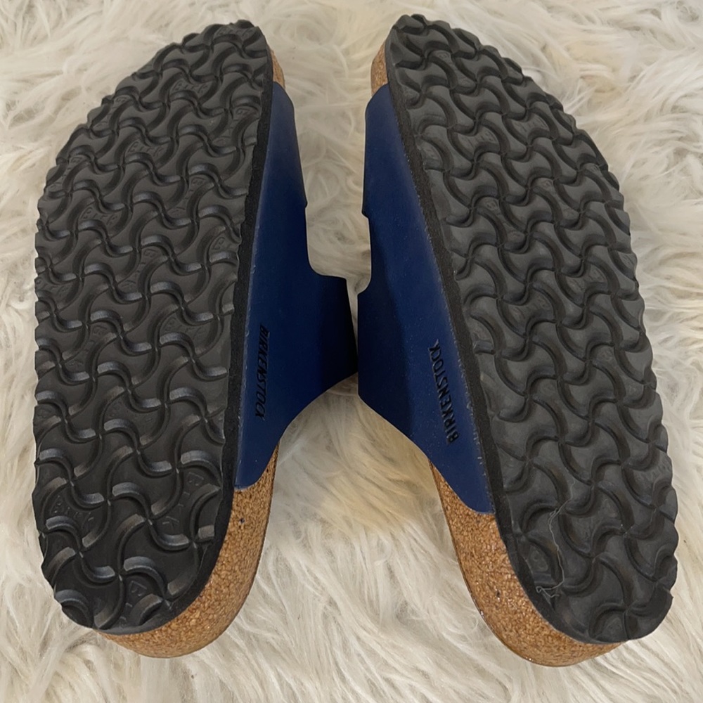 BIRKENSTOCK Navy Blue Sandals Size 41 (10-10.5) New - Picture 8 of 11